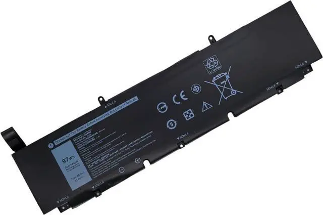 Main image of XG4K6 Replacement Battery Compatible with Dell Precision 5750 5760 5770 XPS 17 9700 9710 9720 9730 Series Notebook P92F001 P92F002 P92F003 01RR3 F8CPG -11.4V 97Wh