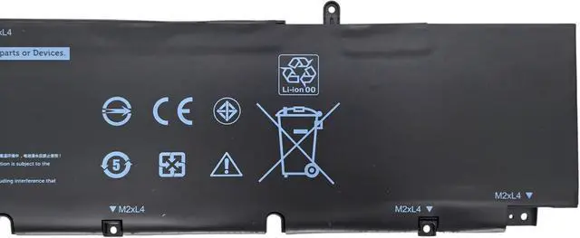 Alt view image 4 of 6 - XG4K6 Replacement Battery Compatible with Dell Precision 5750 5760 5770 XPS 17 9700 9710 9720 9730 Series Notebook P92F001 P92F002 P92F003 01RR3 F8CPG -11.4V 97Wh