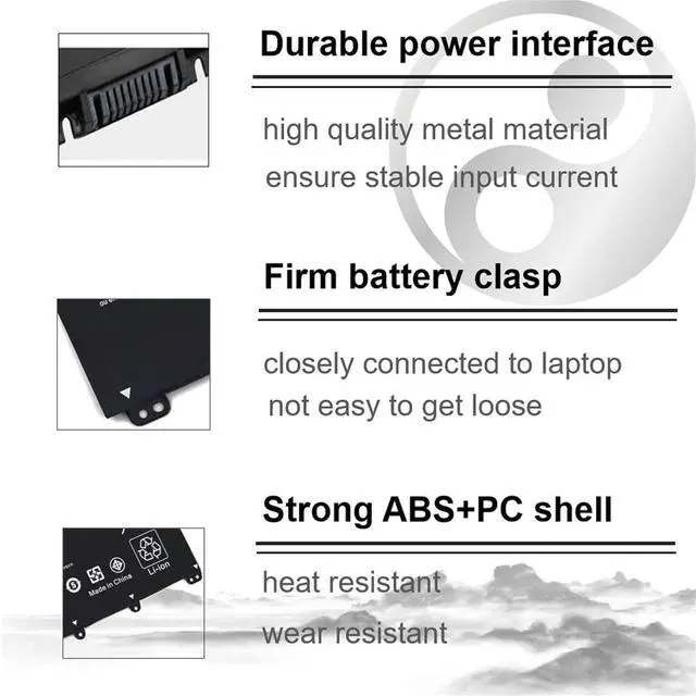 Alt view image 6 of 7 - TF03XL Battery for HP Pavilion 15-CC 15-CC023CL CC0XX 15-CD 15-cd0xx 15-DW 15-DW0050od 15-CK 15-CK0XX 15T-CS 15T-CS200 17-AR X360 Convertible 14-BF 14-BK 14-CD 14-CD0008 14M-CD11.55V 41.9Wh