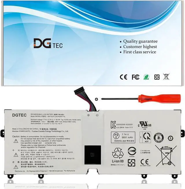 Main image of New LBV7227E Battery for LG Gram 15Z90N 17Z90N 17Z90N-VA76K Gram 16 2-in-1 16T90P 16ZD90P 16Z90P 16Z90PC 16Z90PG Gram 17 2021 17Z90P 2IC96/90/114 7.74V 80Wh/10336mAh
