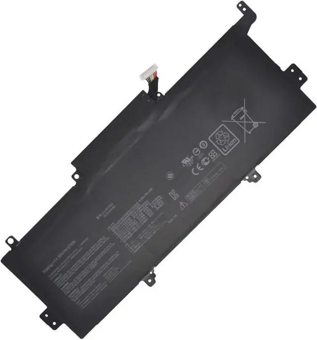 Alt view image 2 of 6 - C31N1602 C31N16O2 0B200-02090000 Laptop Battery Replacement for Asus ZenBook U3000U UX330 UX330U UX330UA UX330UAK UX330UA-1A UX330UA-1B UX330UA-1C UX330UA-FB018R FB161T Series (11.55V 57Wh)