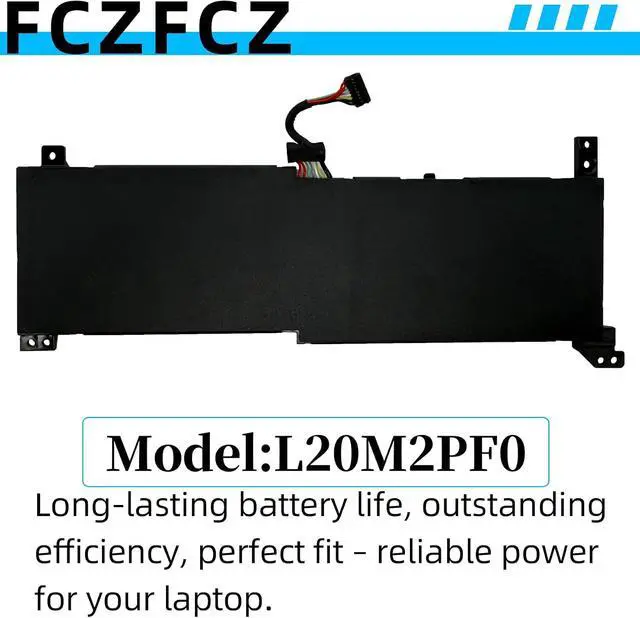 Alt view image 6 of 6 - L20M2PF0 Battery 38Wh Replacement for Lenovo IdeaPad 3-14ABA7 3-14ADA6 3-15ALC6 3-15IAU7 3-17IRU7 3-17ITL6 / V14 G2-ALC / V15 G3-ABA / V17 G2-ITL Series L20L2PF0 L20B2PF0 L20C2PF0 7.68V