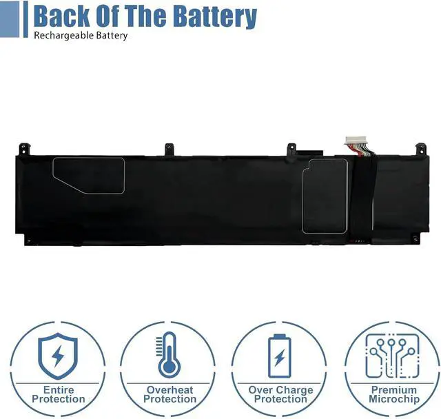 Alt view image 4 of 6 - MB06XL Laptop Battery Replacement for HP ZBook Studio G7 G8 Mobile Workstation/ZBook Create G7 / ZBook Power 16 G11 A/ZBook Create G8 Series Laptop HSTNN-IB9E L77973-1C1 11.58V 83Wh 7167mAh