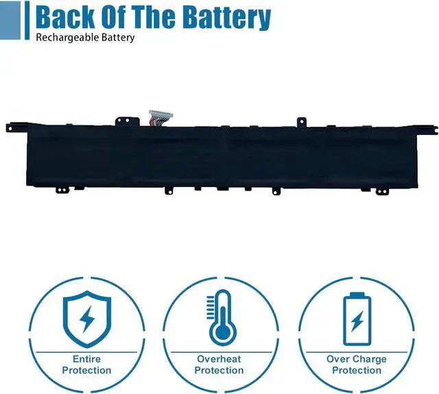 Alt view image 5 of 6 - C42N1846-1 C42N1846 Laptop Battery Replacement for Asus ZenBook Pro Duo UX581 UX581G UX581GV UX581LV UX581GV-XB94T UX581GV-H2003T BP9901U UX581LV-BP1911U Series Notebook 15.4V 62Wh 4038mAh