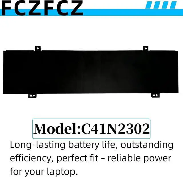 Alt view image 6 of 6 - C41N2302 Battery 73Wh 4720mAh Replacement for Asus TUF Gaming A14 FA401WV ROG Zephyrus G14 GA403UV ROG Zephyrus G14 2024 GA403U / GA403UU Series 0B200-04460000 4ICP4/60/117 15.48V
