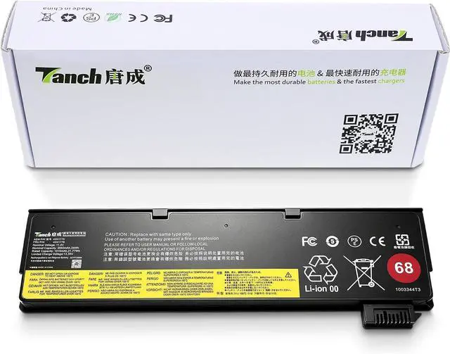 Main image of Tanch Laptop Battery for Lenovo ThinkPad X240 X250 X260 X270 X240 X250 X260 X270 L450 L460 L470 T440 T440s T450 T450s T460 T460P T470P T550 T560, 45N1775 45N1126 45N1160 45N1127 45N1125 45N1124