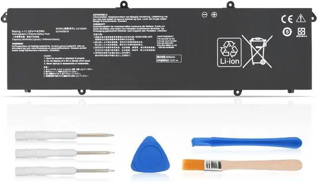 Main image of 42Wh C31N2201 Battery Replacement for ASUS Vivobook 15 X1504 F1504 X1504V X1504VA X1504ZA F1504VA F1504ZA E1504F E1504FA E1504G E1504GA F1605PA F1605ZA F1605VA X1605ZA X1605VA M1605YA TN3604YA