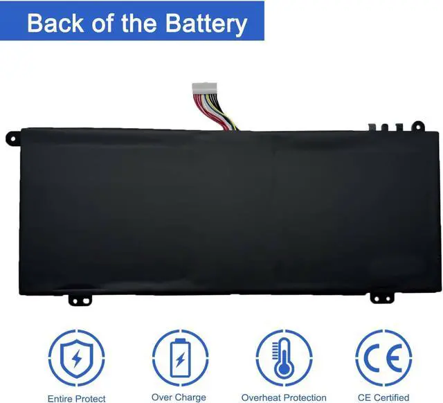 Alt view image 6 of 6 - JOTACT 4588105-2S 4588106-2S 4588106 40071698 40072215 Laptop Battery for Dynabook Satellite PRO C50-H C40-H C50-E C50-H-103 C50-H-108 for MEDION Akoya E15403 30027881 30027586 7.6V 45.6Wh/6000mAh