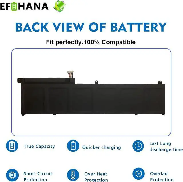 Alt view image 6 of 6 - C32N2002 Laptop Battery Replacement for ASUS ZenBook Flip 15 UX535LI, UX564EH, UX564EH-EZ004T, ZenBook Pro 15 UX535 UX535L Series 0B200-03770000 11.55V 96Wh 8230mAh