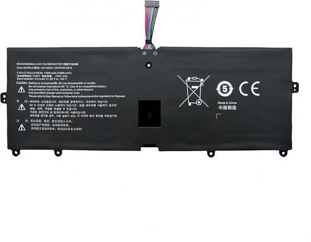 Alt view image 2 of 5 - LBY122CM New Laptop Battery Replacement for LG Gram 16Z90R 17Z90Q EAC64798311