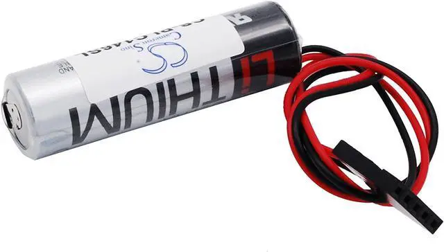Alt view image 2 of 7 - (5 Pack) XSP Battery for Toshiba ER6V with JAE 5Pin Connector YASKAWA Motoman Robot PN Toshiba ER6V YASKAWA 479348-1