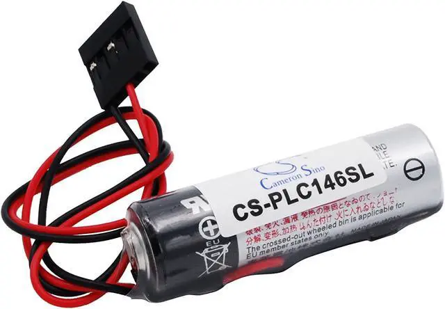 Alt view image 7 of 7 - (5 Pack) XSP Battery for Toshiba ER6V with JAE 5Pin Connector YASKAWA Motoman Robot PN Toshiba ER6V YASKAWA 479348-1