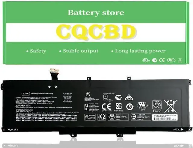 Main image of CQCQ ZG06XL ZG06095XL Battery for HP ZBook Studio X360 G5 Elitebook 1050 G1 Series HSTNN-IB8H HSTNN-1B8H HSN-Q11C L07351-1C1 L07045-855 L07046-855 (11.55V 95.9Wh/8310mAh)