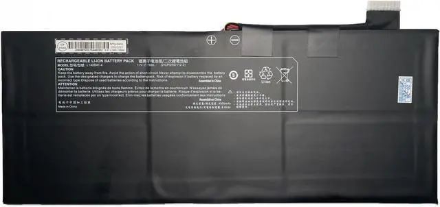 Main image of L140BAT-4 Laptop Battery Replacement for Clevo L140CU L141CU L140MU L141MU Hyperbook L14 Ultra Schenker VIA 14 Late 2020 Work 17 E21 E22 Tiger Lake System76 Lemur Pro 14 2020 2021 Series(7.7V 73Wh)