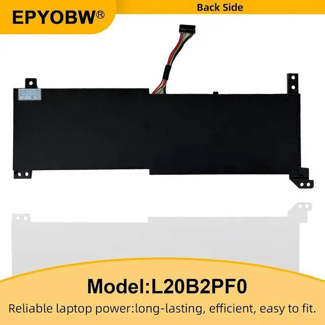 Alt view image 7 of 7 - L20B2PF0 Laptop Battery 38Wh L20M2PF0 L20M2PF8