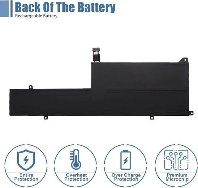 Alt view image 4 of 6 - L21M3PE0 Laptop Battery Replacement for Lenovo IdeaPad Flex 5-14IAU7 5-14ALC7 5-14ABR8 5-14IRU8 / Flex 7-14IRU8 5-14ALC7 Series L21C3PE0 L21L3PE0 L21M3PE1 L21M3PE2 11.52V 52.5Wh 4558 mAh
