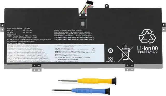 Main image of L21C4PH0 L21D4PH0 Laptop Battery for Lenovo IdeaPad Yoga 9-14IAP7 9-14IRP8