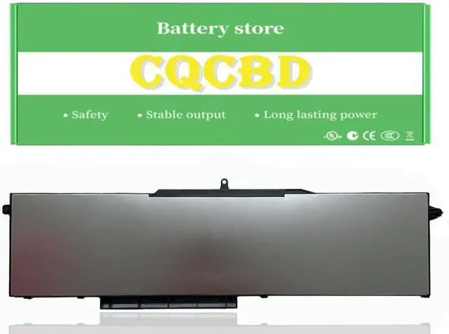 Alt view image 2 of 7 - 1FXDH Laptop Battery for Dell Latitude 15 5501 5511 E5501 E5511 for Dell Precision 3541 3551 Series 01WJT0 1WJT0 0D191G D191G 11.4V 97Wh/8071mAh