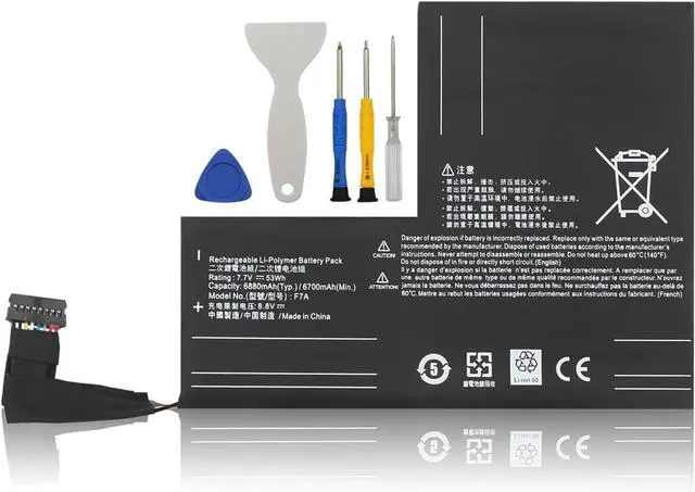 Main image of 53Wh F7A F7G F7GM Battery Pack Replacement for Steam Deck LCD/OLED Handheld