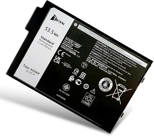 Main image of XVJNP Battery Replacement for Dell Latitude 7330 5430 Rugged Extreme P149G P149G001 P148G P148G001 Series 06JRCP 0M0TN3 KD1CT 6JRCP M0TN3