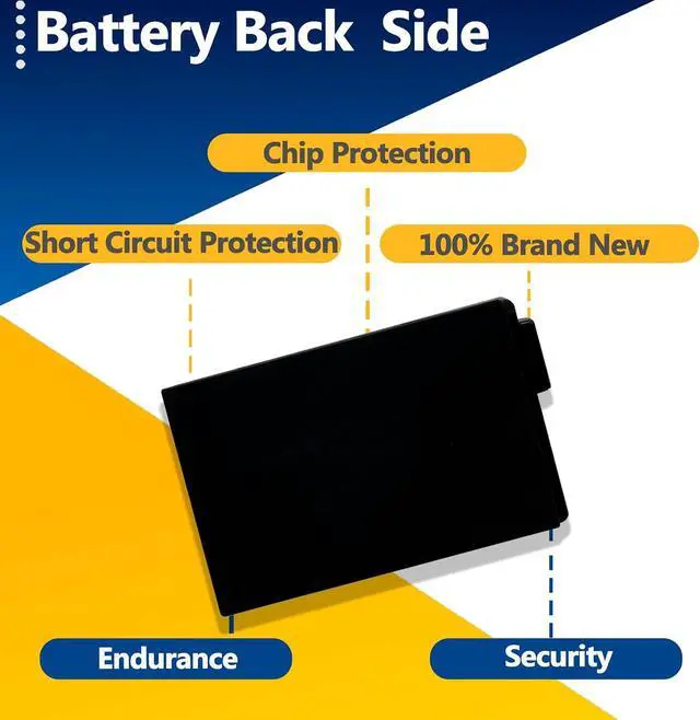 Alt view image 6 of 7 - XVJNP Battery Replacement for Dell Latitude 7330 5430 Rugged Extreme P149G P149G001 P148G P148G001 Series 06JRCP 0M0TN3 KD1CT 6JRCP M0TN3