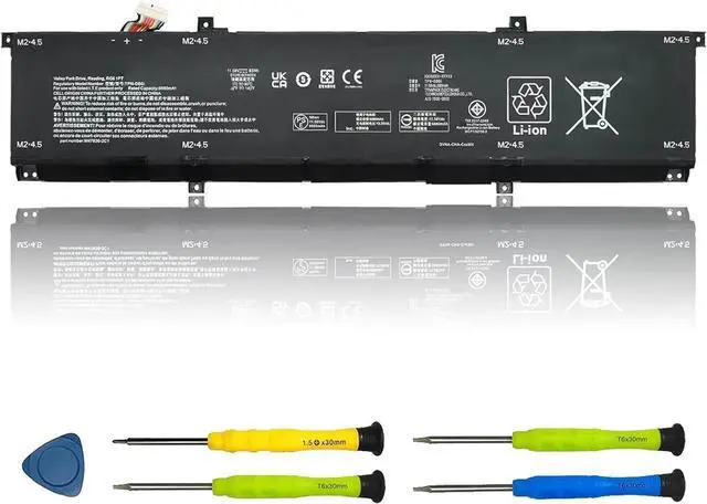 Main image of FZ06XL Laptop Battery Replacement for Envy 16-H 16-H0000 Spectre x360 16-F 16-F1000 16t-F000 Spectre x360 2-in-1 16-F1075NG 16-F0035NR Series FZ06083XL M47636-2D1 11.58V 83Wh 6880mAh 6-Cells