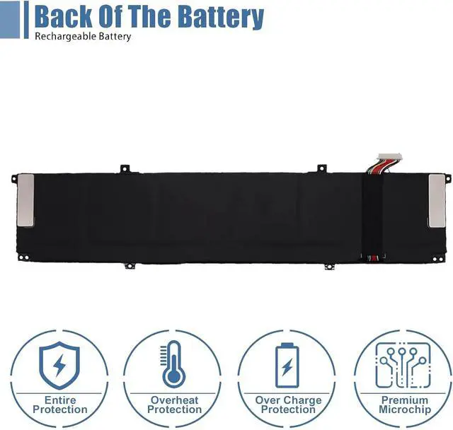 Alt view image 5 of 6 - FZ06XL Laptop Battery Replacement for Envy 16-H 16-H0000 Spectre x360 16-F 16-F1000 16t-F000 Spectre x360 2-in-1 16-F1075NG 16-F0035NR Series FZ06083XL M47636-2D1 11.58V 83Wh 6880mAh 6-Cells
