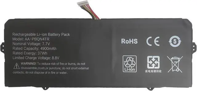 Main image of AA-PBQN4TR BA43-00395A 2ICP5/58/70-2 Laptop Battery Replacement for Samsung Galaxy Chromebook 2 XE530QDA XE530QDA-KA1US XE530QDA-KA2US XE530QDA-KB1US XE530QDA-KB2US Series(7.7V 37Wh)