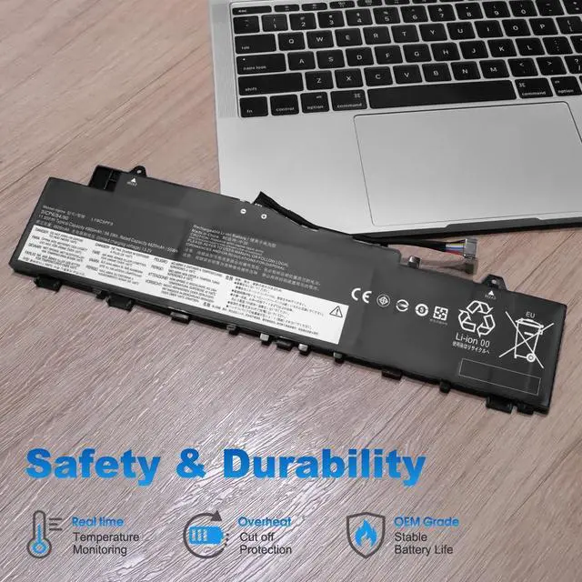 Alt view image 4 of 7 - 56.5Wh L19C3PF3 L19M3PF3 L19M3PF4 L19L3PF7 Laptop Battery Replacement for