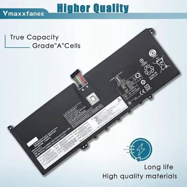 Alt view image 3 of 7 - 7.68V 60Wh Lenovo L19M4PH2 L19C4PH2 Battery Replacement for Lenovo Yoga 9-14ITL5 Yoga 9i (14inch) 2-in-1 Series 5B10Z33896 5B10Z33895 7630mAh
