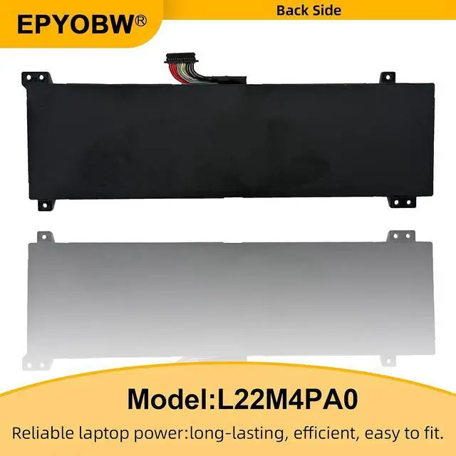 Alt view image 6 of 7 - L22M4PA0 Laptop Battery 60Wh L22B4PA0 L22D4PA0 L22X4PA0