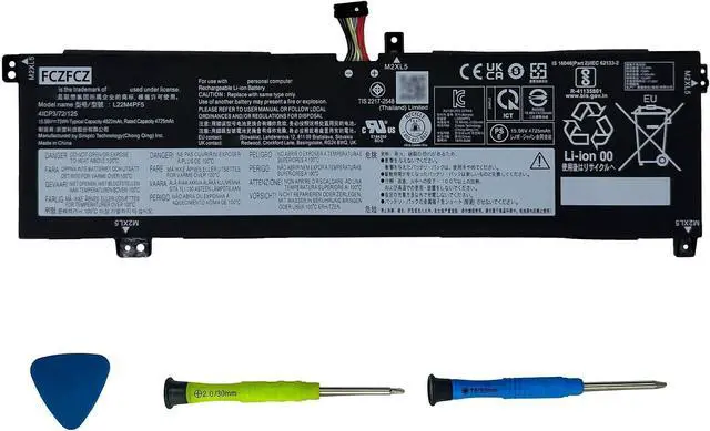 Main image of L22M4PF5 Battery 75Wh Replacement for Lenovo Slim Pro 9-16IRP8 / Yoga Pro 9-16IRP8 / IdeaPad Pro 5-16IRH8 5-16APH8 5-16ARP8 Series 5B11N45339 5B11K24773 L22X4PF5 L22B4PF5 L22D4PF5 15.56V