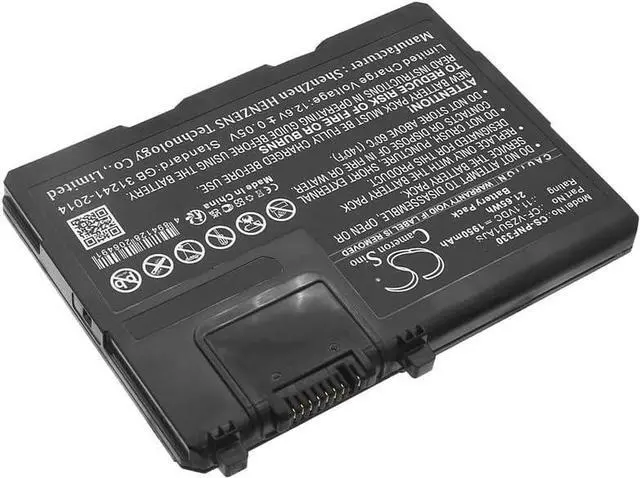 Alt view image 2 of 3 - Cameron Sino Battery for Panasonic Toughbook CF-33, Toughbook CF-33AEHFATG, Toughbook CF-33AEQGATG, Toughbook CF-33mk1 PN: CF-VZSU1AJS, CF-VZSU1AR, CF-VZSU1AW 1950mAh / 21.65Wh