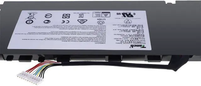 Alt view image 4 of 6 - Tanch Genuine BTY-M6L MS-16Q21 4ICP8/35/142 ICP/8/35/142 Laptop Battery Replacement for MSi P65 Creator 8RF GS65 Stealth Thin 8RF 8RE 8RF-019DE15.2V 5380mAh 80.25Wh