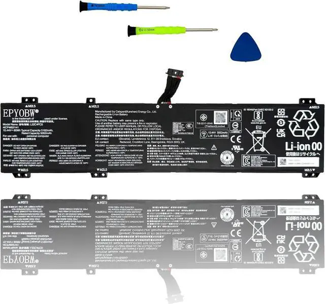 Main image of L22C4PC0 Laptop Battery 80Wh Compatible with Lenovo ThinkBook 16p G4 IRH/Legion Pro 5 16IRX8 16ARX8 / Legion Pro 7 16IRX8H 16IRX8 16ARX8H Series L22B4PC0 L22M4PC0 L22X4PC0 L22D4PC0