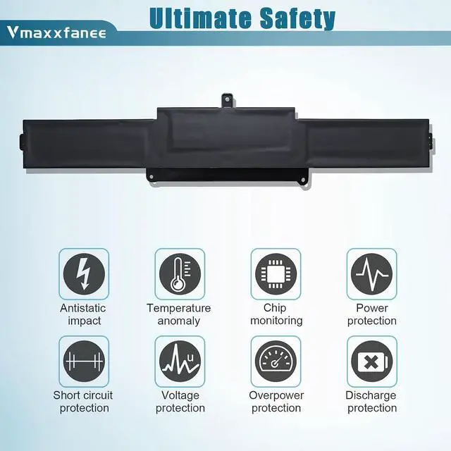 Alt view image 4 of 7 - 54.5Wh BTY-S1M Laptop Battery Replacement for MSI Claw A1M A1M-051US A1M-050US A1M-019CN A1M-025HK Handheld Gaming Tablet PC Series S9N-0Z6A200-AQ2 3ICP7/28/78-2 11.61V 4700mAh