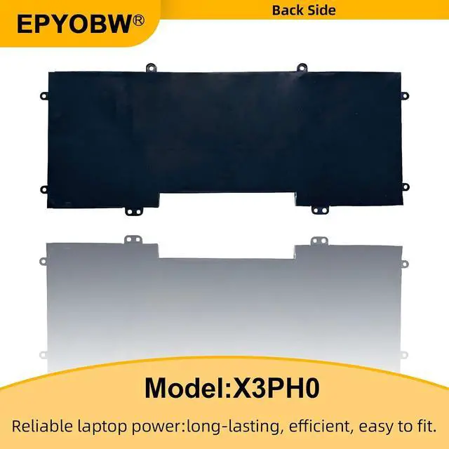 Alt view image 6 of 6 - X3PH0 Laptop Battery 67Wh 5960mAh 11.4V Compatible with Dell Chromebook 13 7310 Series 0X3PH0 X3PHO 92YR1 092YR1 MJFM6 0MJFM6