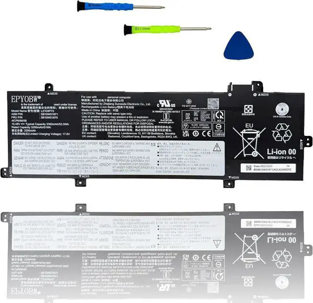 Main image of L21D4P72 Laptop Battery 52.5Wh L21M4P73 L21L4P72 L21M4P74