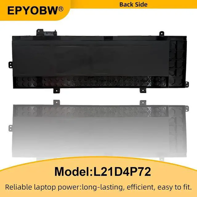 Alt view image 6 of 6 - L21D4P72 Laptop Battery 52.5Wh L21M4P73 L21L4P72 L21M4P74