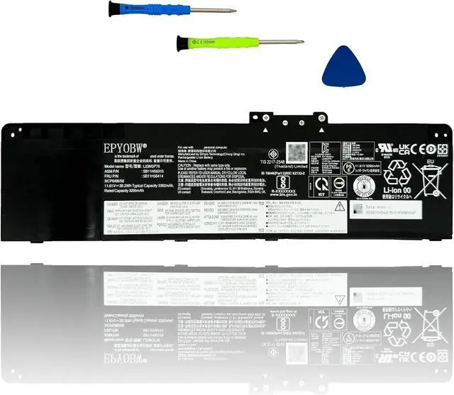 Main image of L23M3P76 Laptop Battery 39.3Wh 3392mAh 11.61V