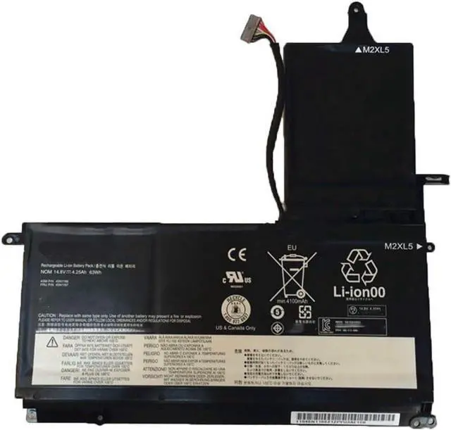 Main image of 45N1167 45N1166 45N1164 45N1165 4ICP7/64/84 Laptop Battery Replacement for Lenovo ThinkPad pxd3x2 S5 S531 S540 S5-S530 Series Notebook (14.8V 63Wh)