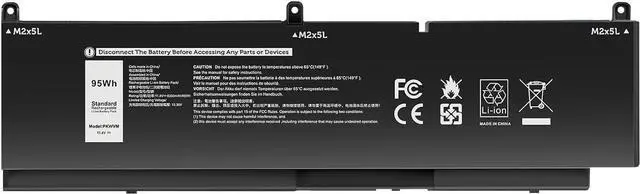 Main image of PKWVM Laptop Battery Replacement for Dell Precision 7550 7560 7750 7760 Mobile Workstation P44E P93F P44E001 P93F002 C903V CR72X 0CR72X 0447VR 068N03 17C06