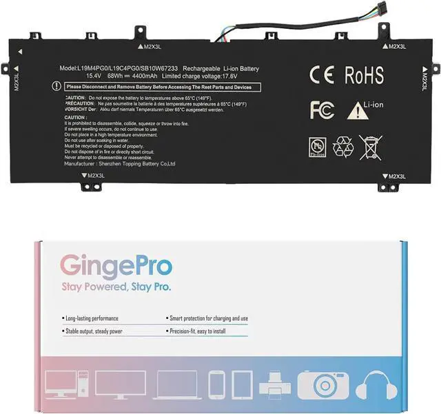 Main image of L19M4PG0 Replacement Battery for Lenovo Laptop