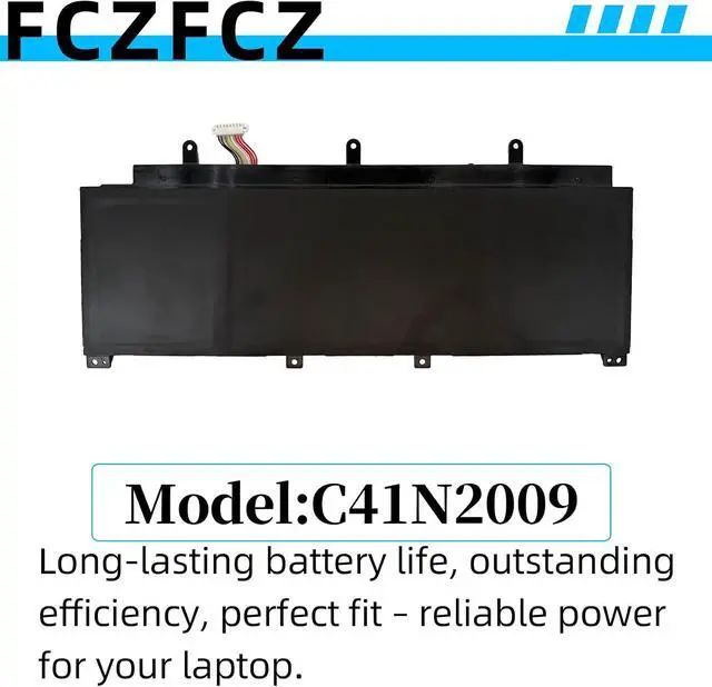 Alt view image 6 of 7 - C41N2009 Battery 62Wh 4007mAh 0B200-03850000 4ICP5/64/75 15.48V