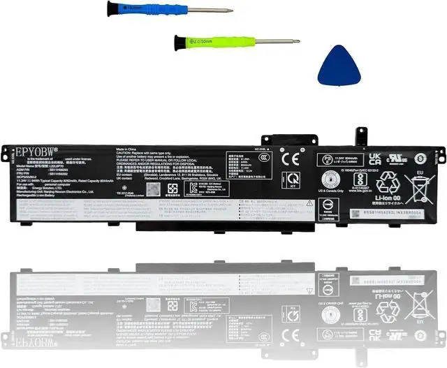 Main image of L22L6P70 Laptop Battery 94Wh 8262mAh 6-Cell 11.34V Compatible with Lenovo ThinkPad P16 Gen 1 2 / ThinkPad P14s Gen 5 Series L21L6P70 L22M6P70 L21M6P70