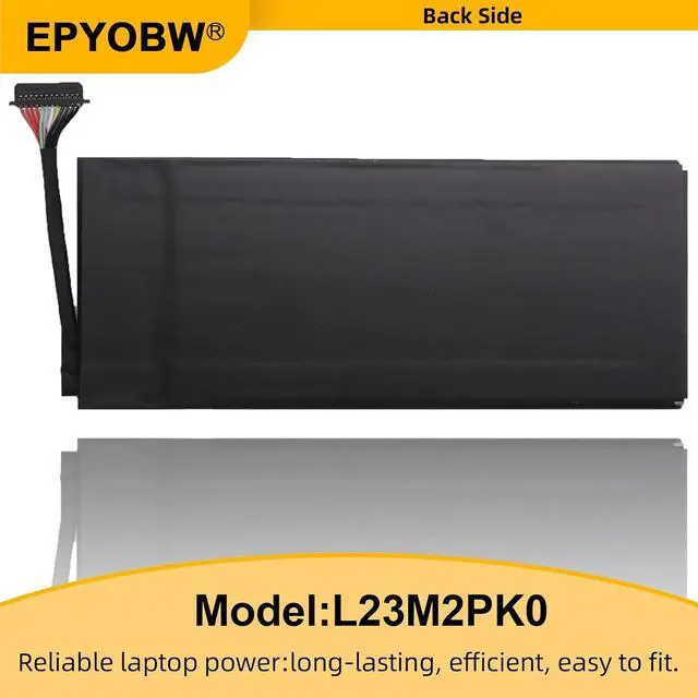Alt view image 6 of 6 - L23M2PK0 Laptop Battery 49.2Wh 6348mAh 7.76V SB11M36297