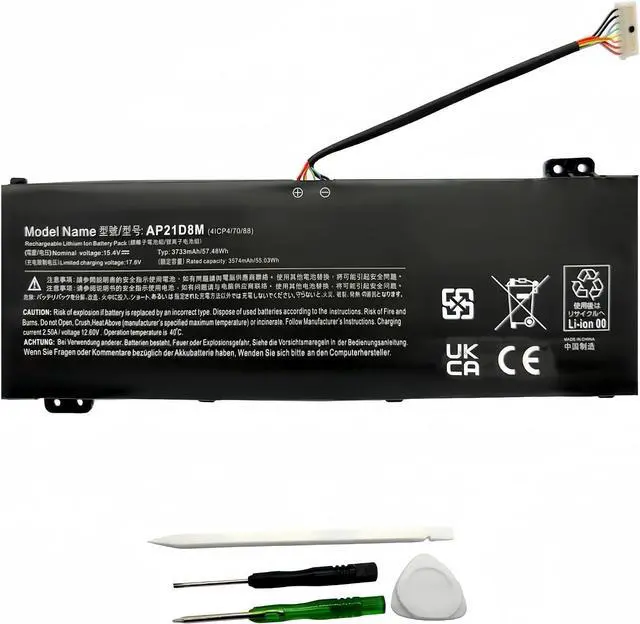 Main image of AP21D8M New Laptop Battery Replacement for Acer Nitro 5 AN515-47 AN515-46 AN515-58 AN515-58-766R AN515-58-56CL AN515-58-72QR,Nitro V 15 ANV15-51,Nitro 16 AN16-51 AN16-51-74BV Series