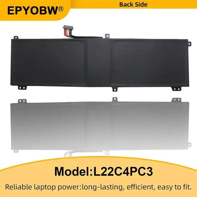 Alt view image 6 of 6 - L22C4PC3 Laptop Battery 99.9Wh 6421mAh 15.56V Compatible with Lenovo Legion S7 16IRH8 / Legion S7 16APH8 / Legion 9 16IRX8 / Legion 9 16IRX9 Series L22D4PC3 L22M4PC3
