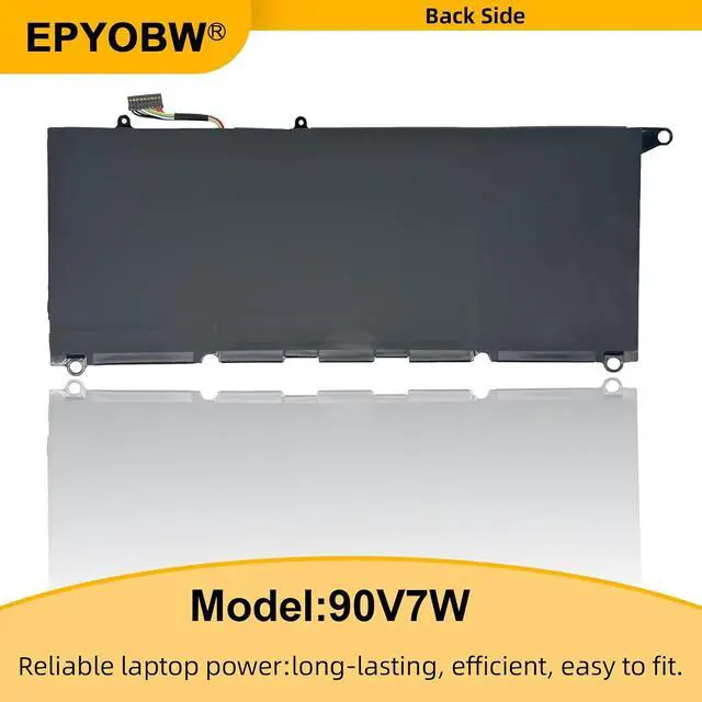 Alt view image 6 of 7 - 90V7W Laptop Battery 56Wh 7435mAh 7.6V Compatible with Dell XPS 13 9343 / XPS 13 9350 13-9350-D1508 13-9350-D1508G / XPS 13D 9343 13D-9343-150 13D-9343-1508 Series 5K9CP DIN02 JD25G