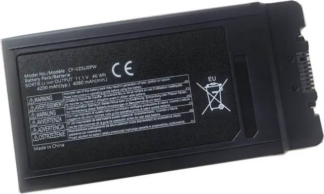 Main image of Aowe CF-VZSU0PW 11.1V 4080mAh/46Wh Replacement Battery for Toughbook CF-54 54 Gloved Multi Touch,54 Lite CF-VZSU0PW CF-VZSU0LW